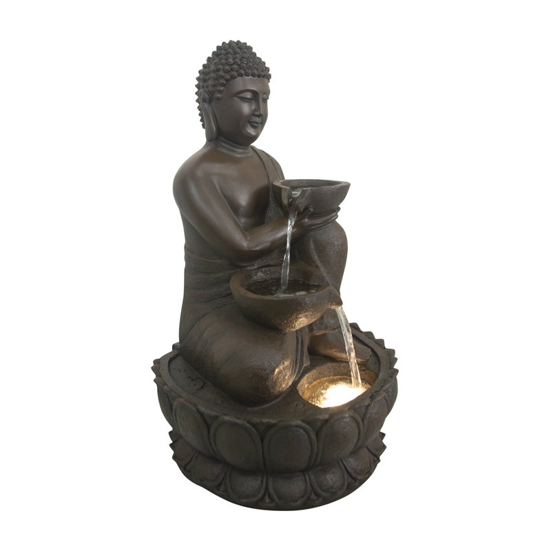 Hi Line Gift Ltd Large Buddha Fountain With Warm White LED Reviews hi-line-gift-ltd-large-buddha-fountain-with-warm-white-led-reviews